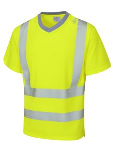 Leo Larkstone Coolviz Plus T-Shirt Yellow T03-Y