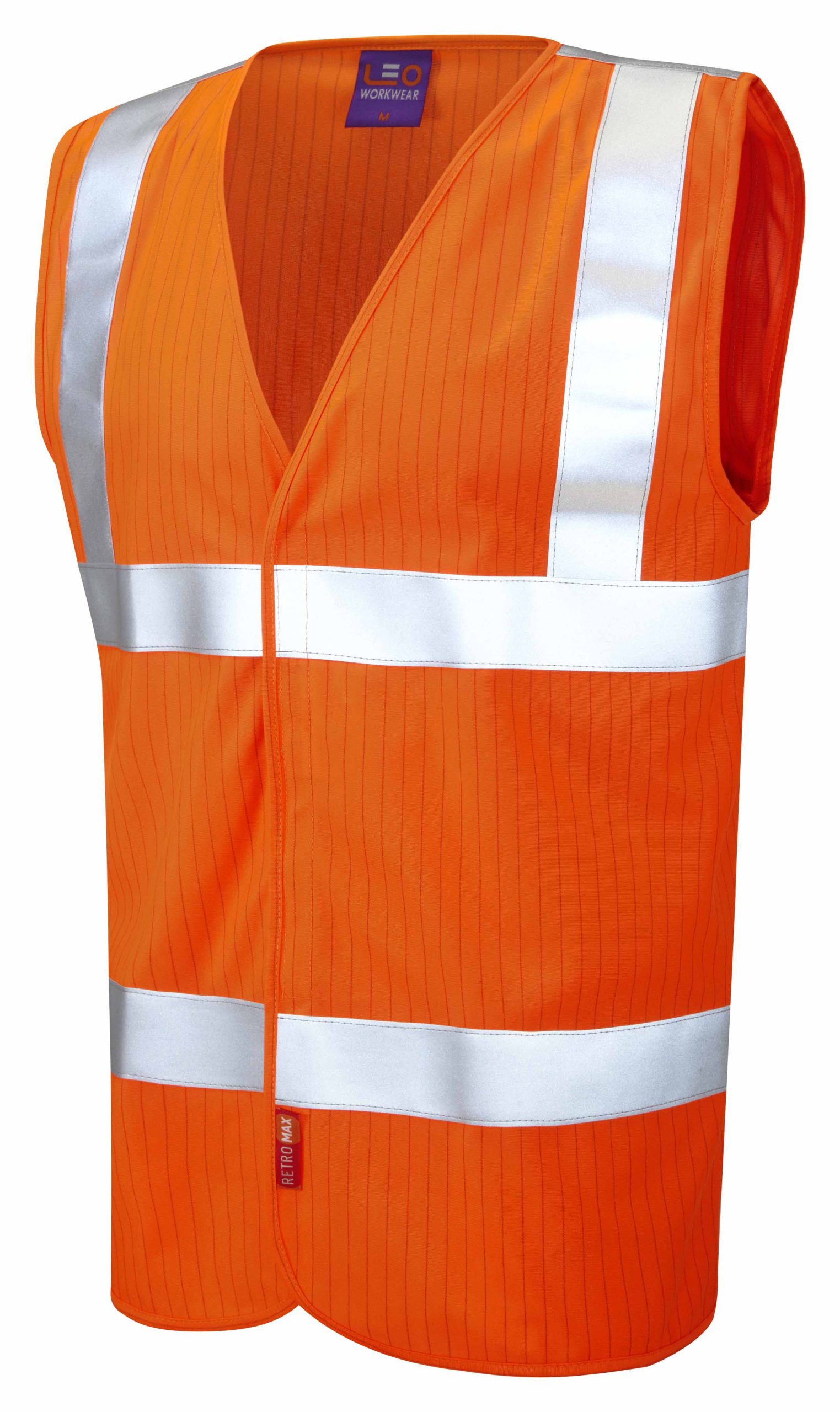 Leo Clifton Anti-Static Waistcoat W19-O – Orange