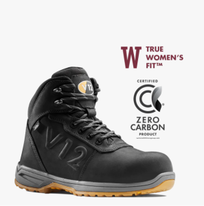 V12 Lynx V2145 Womens Black Carbon Neutral Hiker Boots