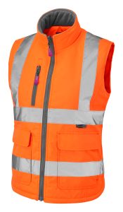 Leo Sandymere BWL01-O Ladies Bodywarmer Orange