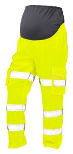 Leo Verity Ladies Maternity Cargo Trouser - CM01-Y- Yellow
