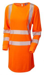Leo MT01-O Lilly Coolviz Modesty Tunic - Orange