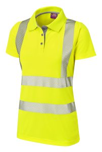 Leo PL03-Y Pippacott Ladies Coolviz-Plus Polo – Yellow