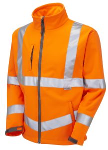 Leo Buckland Class 3 Softshell Jacket (SJ01-O) - Orange