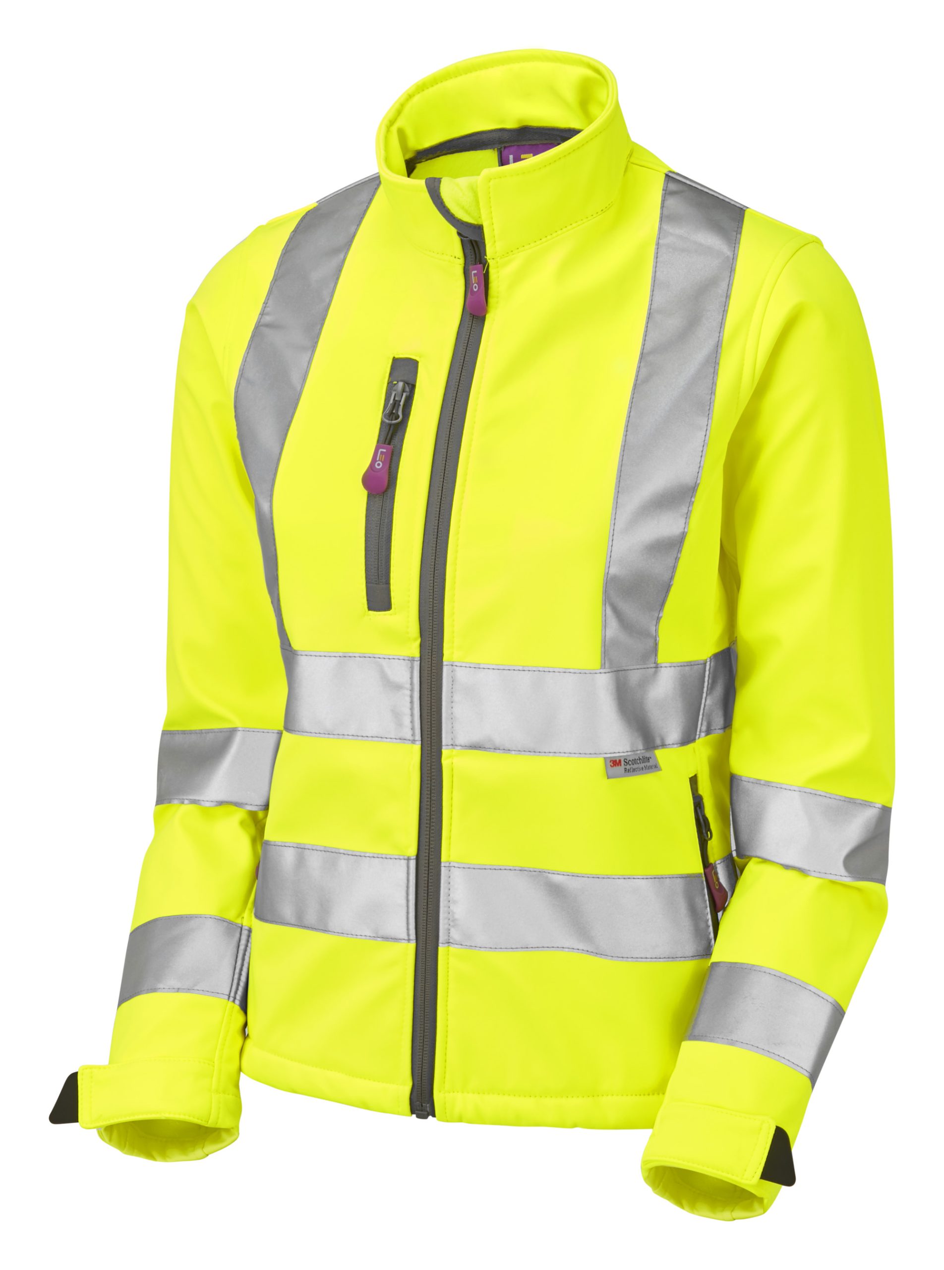 Leo Honeywell Women’s Softshell Jacket – Yellow SJL01-Y