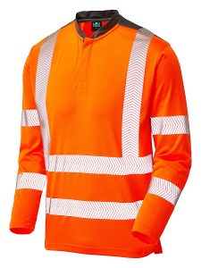 Leo Watermouth Performance Sleeved T-shirt - Orange T13-O