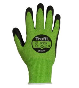 TraffiGlove TG6010 Cut F PU Glove - Pack of 10