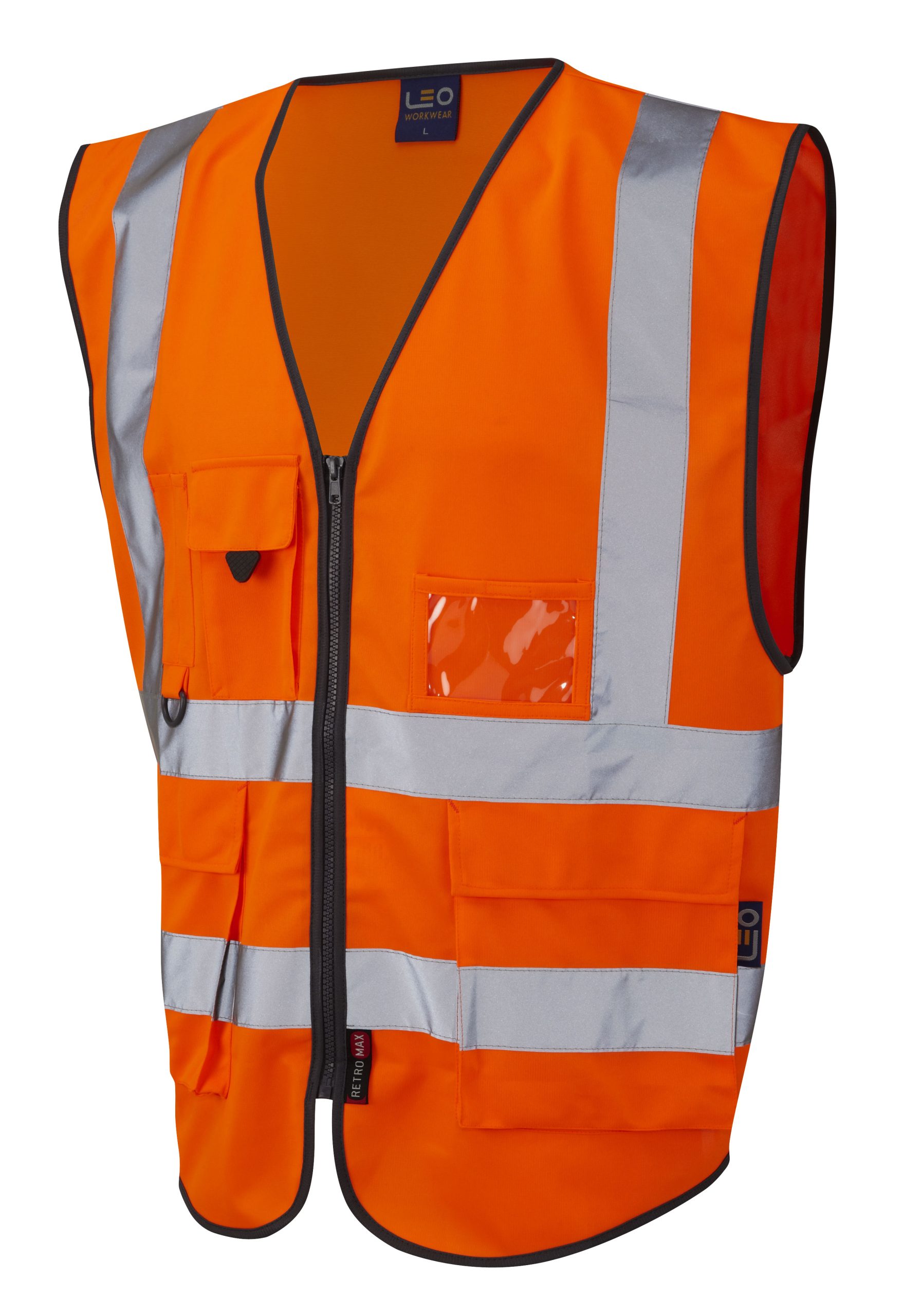 Leo Lynton Superior Class 2 Waistcoat – Orange W11-O