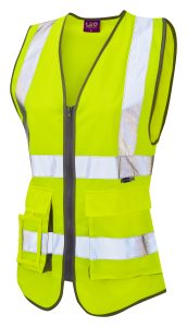 Leo Lynmouth Women’s Waistcoat - Yellow WL11-Y